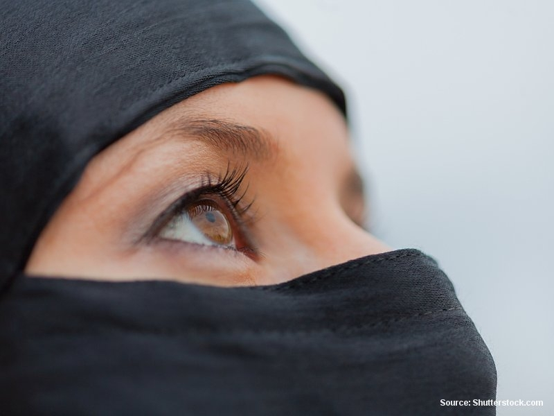 Zahalená žena (Maroko)