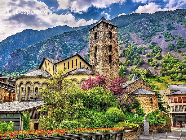 Andorra la Vella (Andorra - Pyreneje - Španělsko)