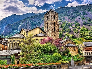 Andorra la Vella (Andorra - Pyreneje - Španělsko)