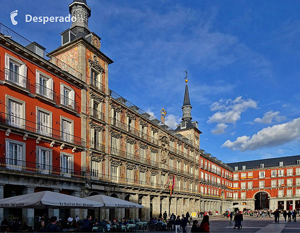 Plaza Mayor v Madridu (Španělsko)