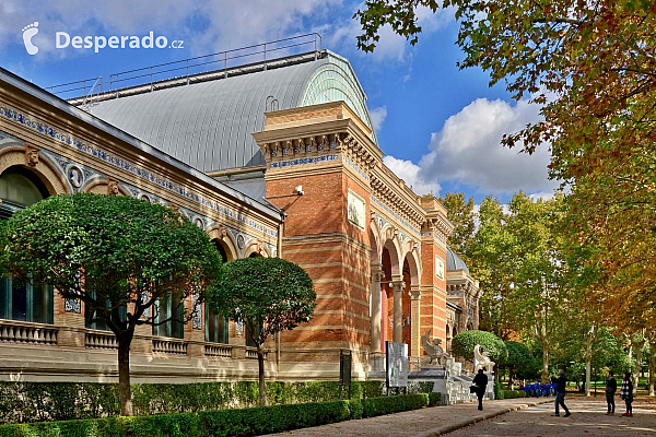 El Retiro Park v Madridu (Španělsko)