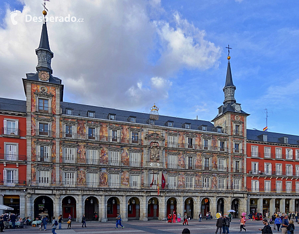 Plaza Mayor v Madridu (Španělsko)