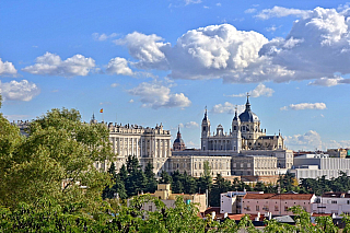 Královský palác v Madridu (Španělsko)