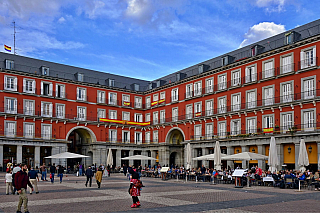 Plaza Mayor v Madridu (Španělsko)