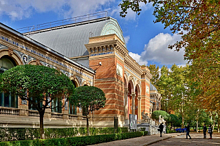 El Retiro Park v Madridu (Španělsko)