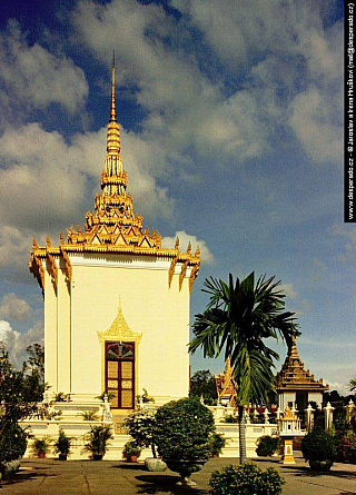 Královský palác v Phnompenh (Kambodža)