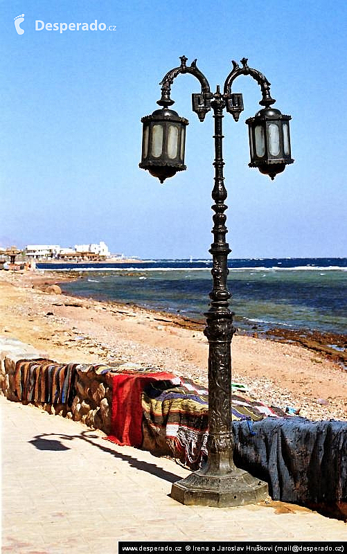 Turistické letovisko Dahab (Egypt)