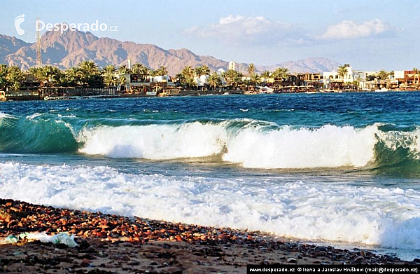 Turistické letovisko Dahab (Egypt)