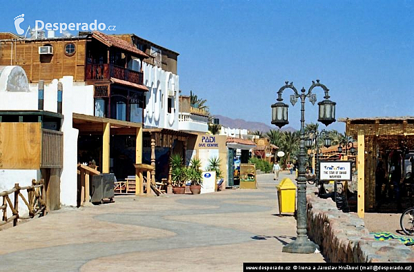 Turistické letovisko Dahab (Egypt)