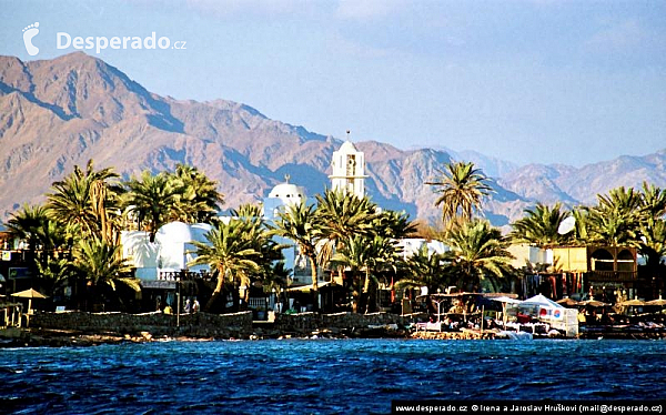 Turistické letovisko Dahab (Egypt)