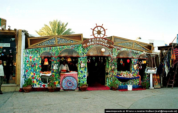 Turistické letovisko Dahab (Egypt)