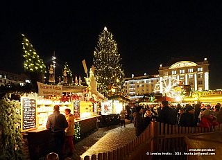 Vánoční Drážďany (Německo)