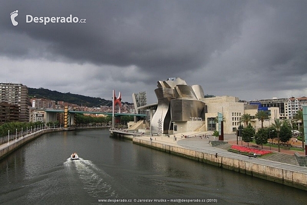 Guggenheimovo muzeum v Bilbao (Španělsko)