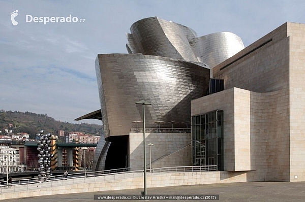 Guggenheimovo muzeum v Bilbao (Španělsko)