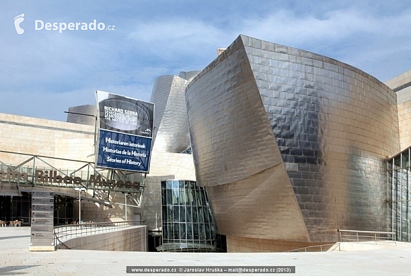 Guggenheimovo muzeum v Bilbao (Španělsko)