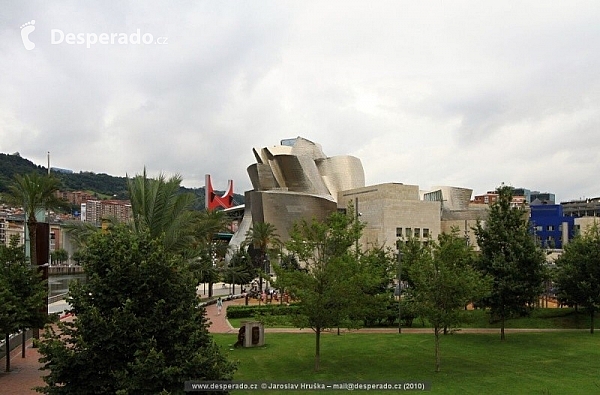 Guggenheimovo muzeum v Bilbao (Španělsko)