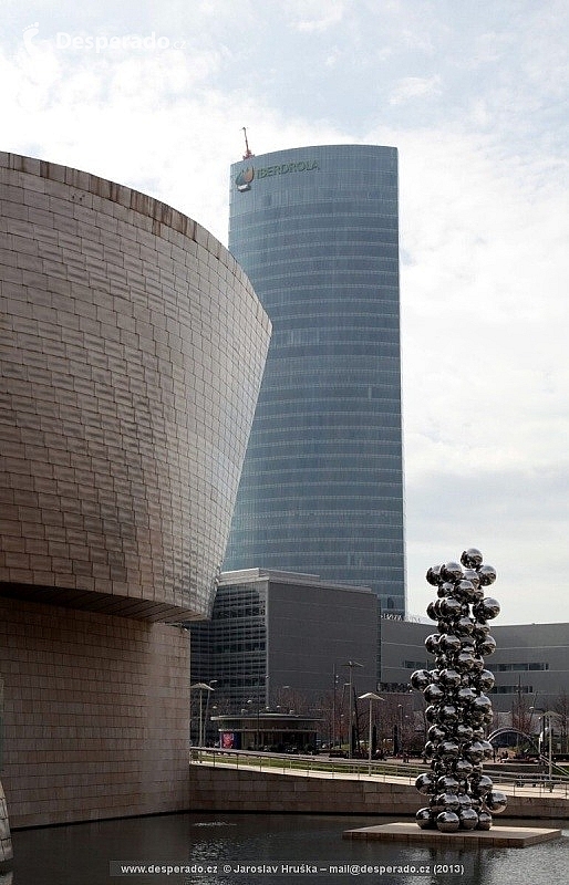 Guggenheimovo muzeum v Bilbao (Španělsko)