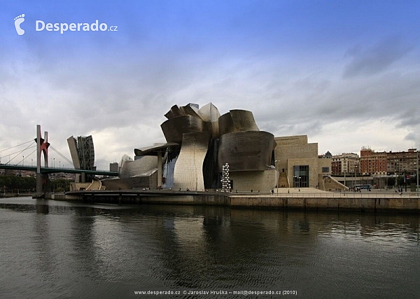 Guggenheimovo muzeum v Bilbao (Španělsko)