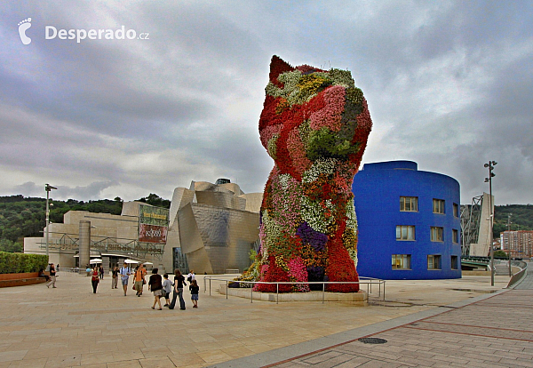 Guggenheimovo muzeum v Bilbao (Baskicko - Španělsko)