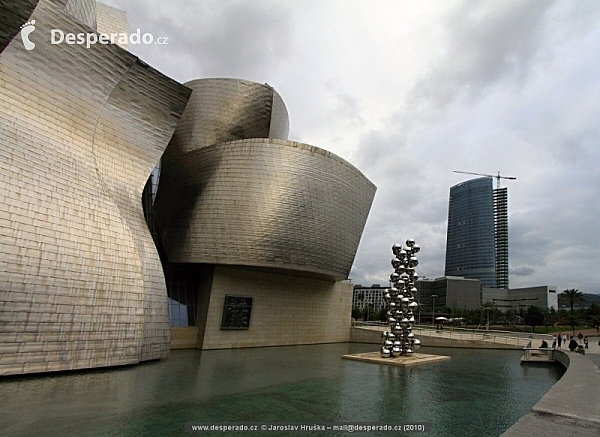 Guggenheimovo muzeum v Bilbao (Španělsko)