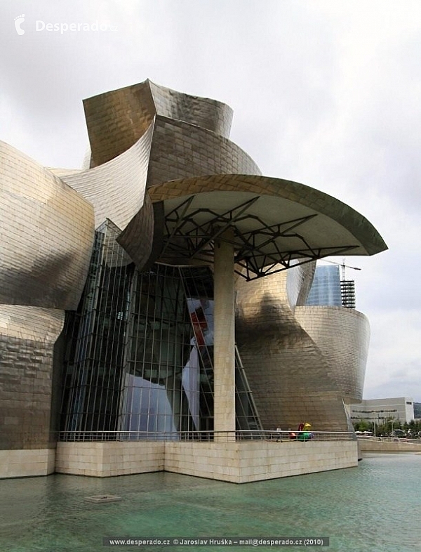 Guggenheimovo muzeum v Bilbao (Španělsko)