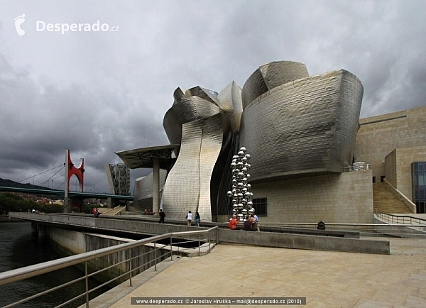 Guggenheimovo muzeum v Bilbao (Španělsko)