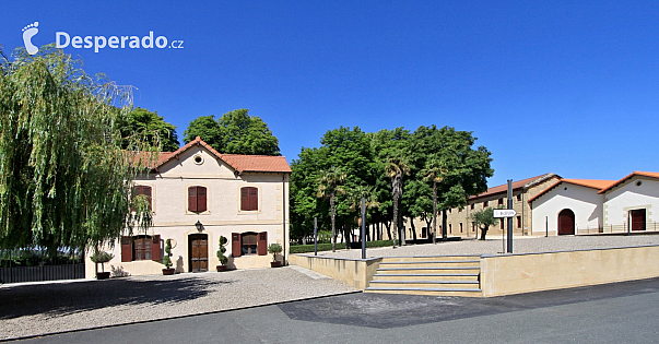 Vinařství Bodegas Bilbaínas v Haro (Španělsko)