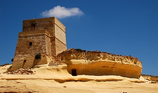 Hrad na ostrově Gozo