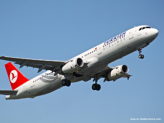 Letadlo Turkish Airlines (Turecko)