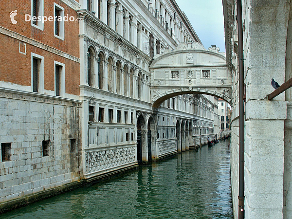 Most vzdechů (Benátky - Itálie)