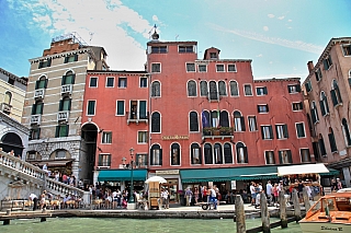 Velký kanál - Canal Grande (Benátky - Itálie)