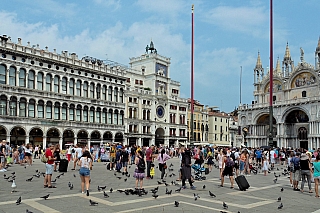 Náměstí svatého Marka (Benátky - Itálie)