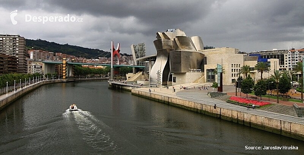 Guggenheim museum v Bilbao (Španělsko)