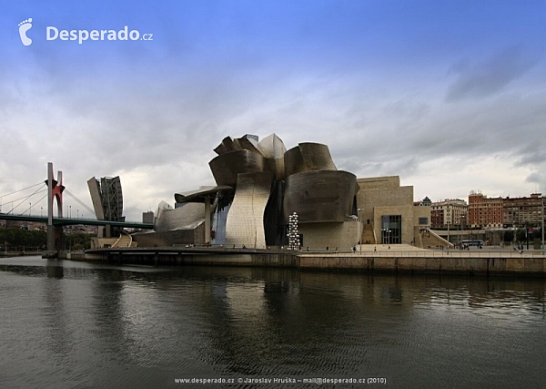 Guggenheimovo muzeum v Bilbao (Španělsko)