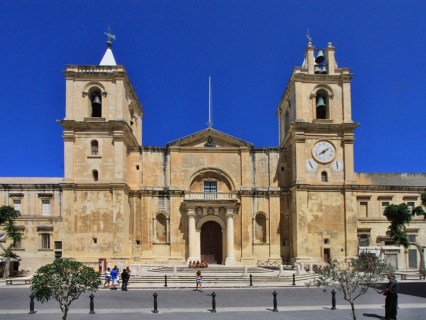 Katedrála sv. Johna ve Vallettě (Malta)