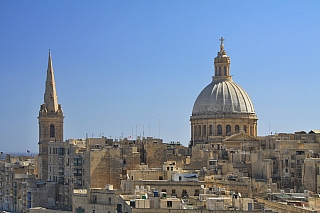 Basilica of Our Lady of Mount Carmel ve Vallettě (Malta)