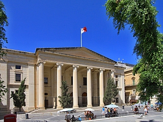 Soudní budova (Valletta- Malta)