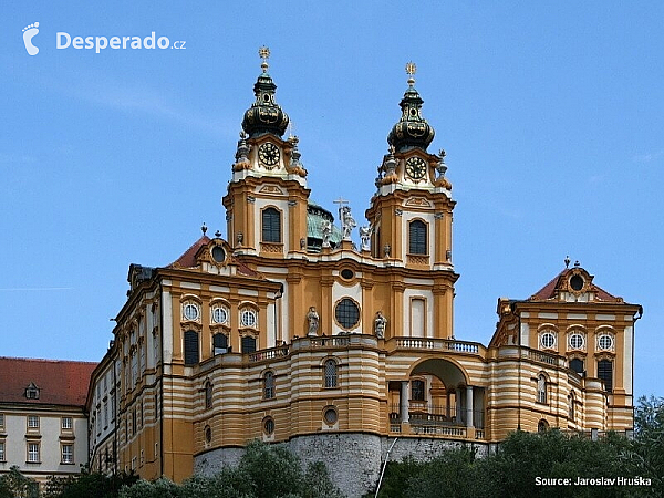 Melk a jeho barokní klášter (Rakousko)