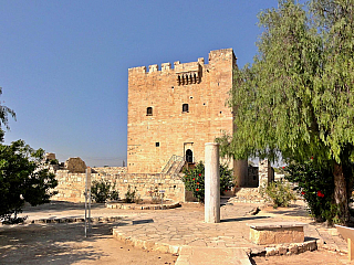Hrad Kolossi - rytířů  řádu svatého Jana Jeruzalémského