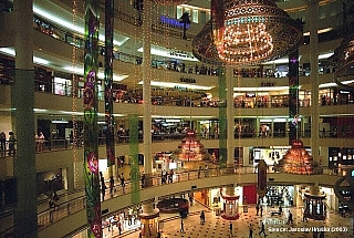 Petronas Twin Towers v Kuala Lumpur (Malajsie)