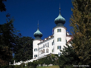 Zámek Artstetten - nejkrásnější zámek údolí Wachau