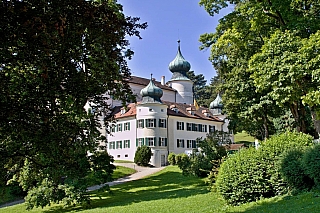 Zámek Artstetten u údolí Wachau (Rakousko)