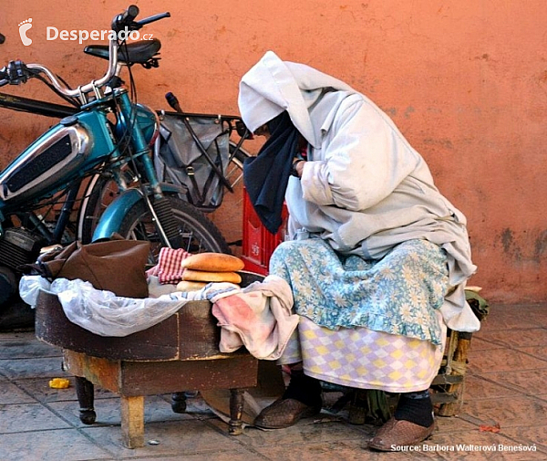 Zahalená žena (Maroko)
