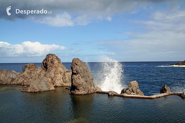 Porto Moniz (ostrov Madeira - Portugalsko)