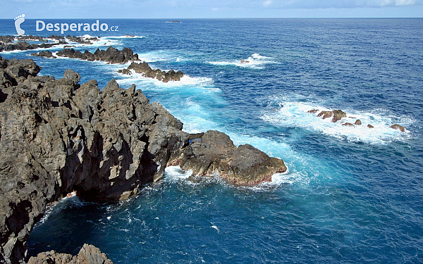 Porto Moniz (ostrov Madeira - Portugalsko)