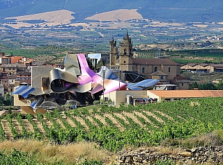 Vinařství Bodegast Marqués de Riscal v Elciego (La Rioja - Španělsko)