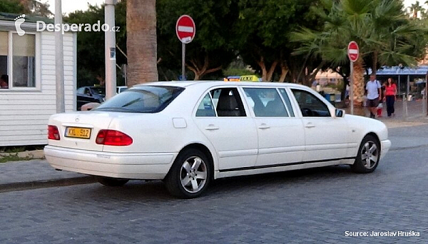 V turistických letoviscích počítají taxikáři s větší partičkou cestujících (Kypr)