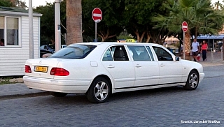 V turistických letoviscích počítají taxikáři s větší partičkou cestujících (Kypr)