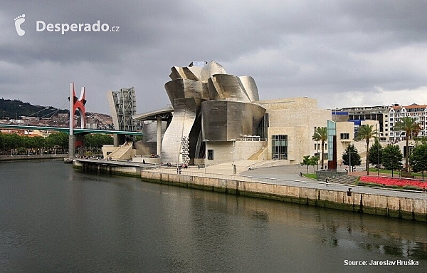 Guggenheim museum v Bilbao (Španělsko)