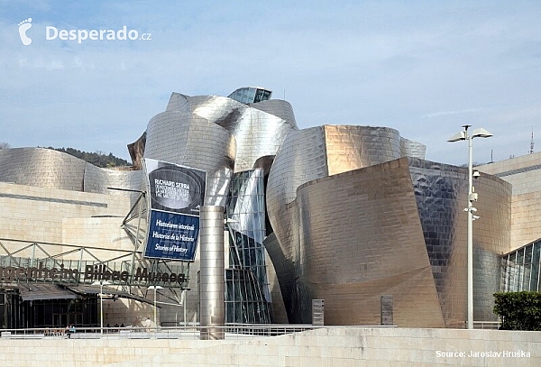 Guggenheim museum v Bilbao (Španělsko)